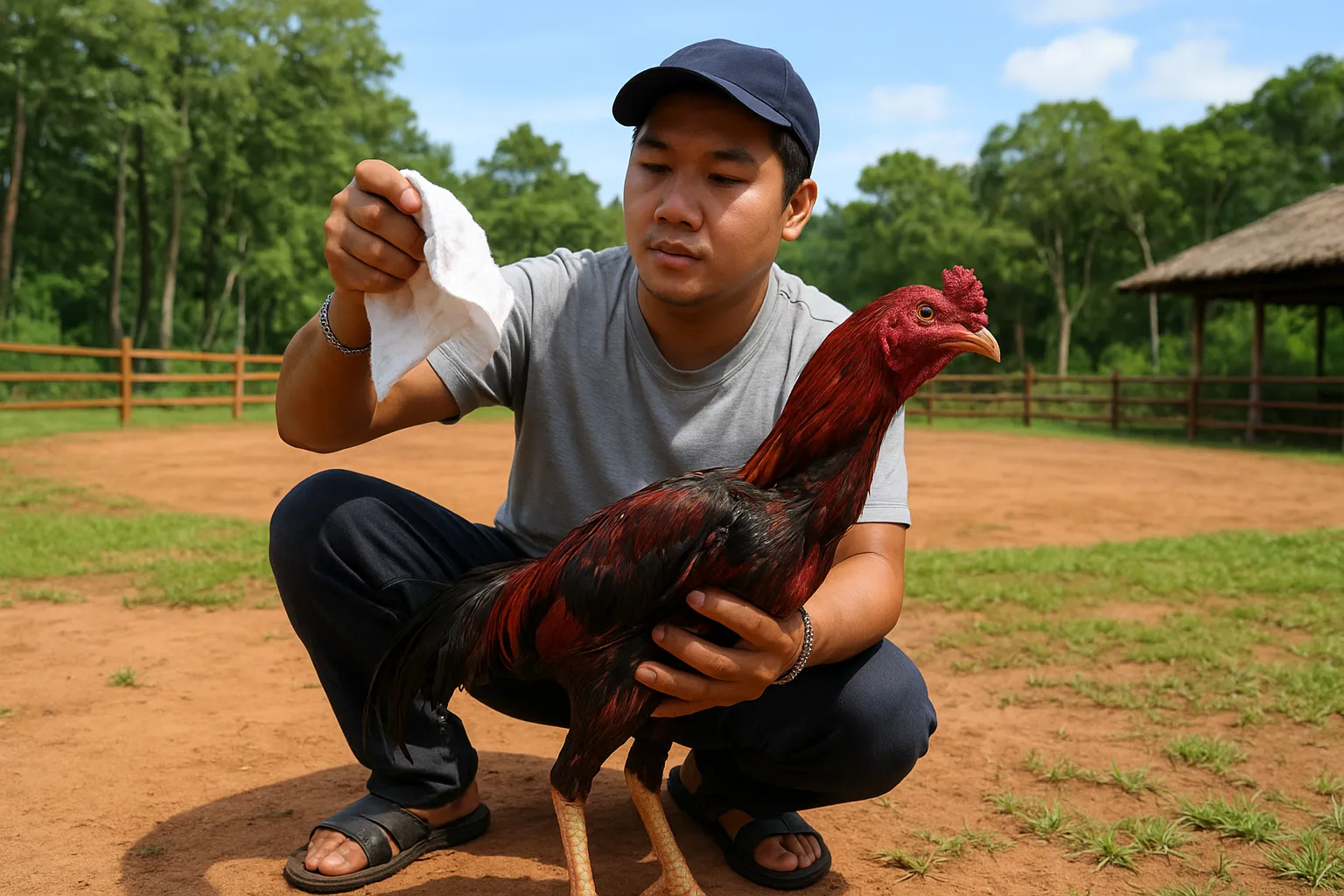 Cách làm nước cho gà chọi có lợi ích gì